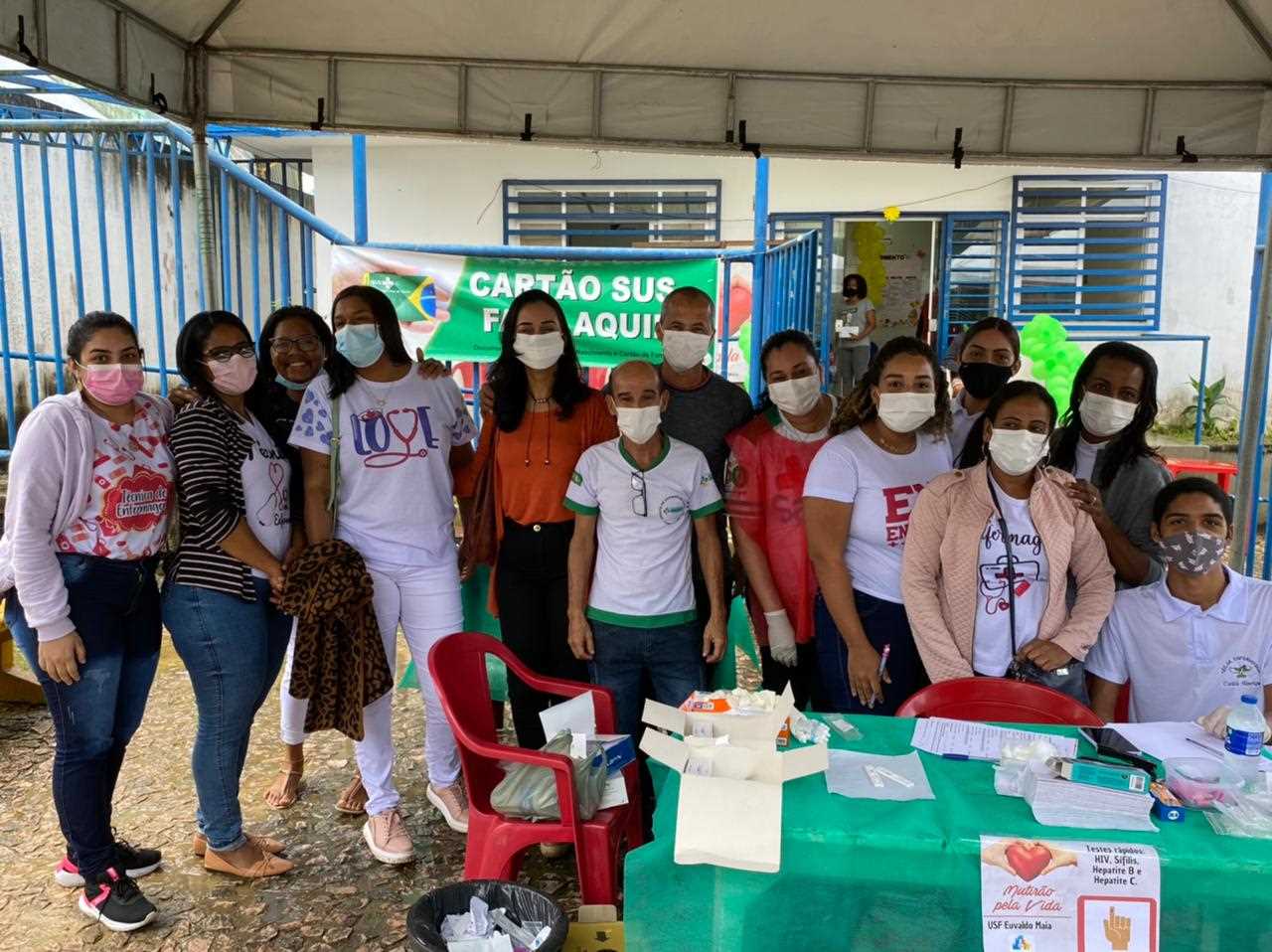 Camacã: PSF promove Feira de Saúde e Serviços, Mutirão pela Vida, e atende cerca de 650 pessoas